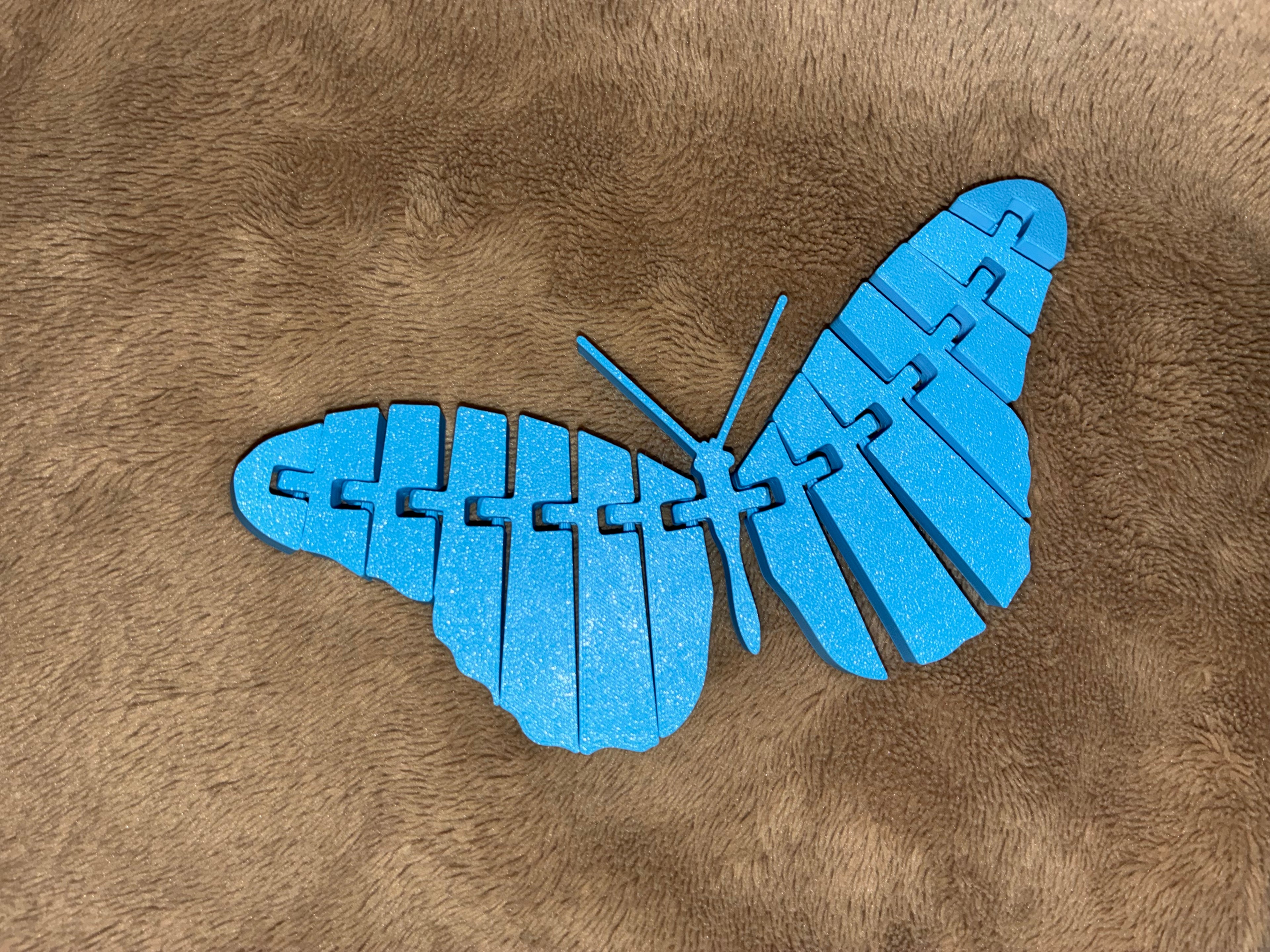 Articulated Butterfly Fidget