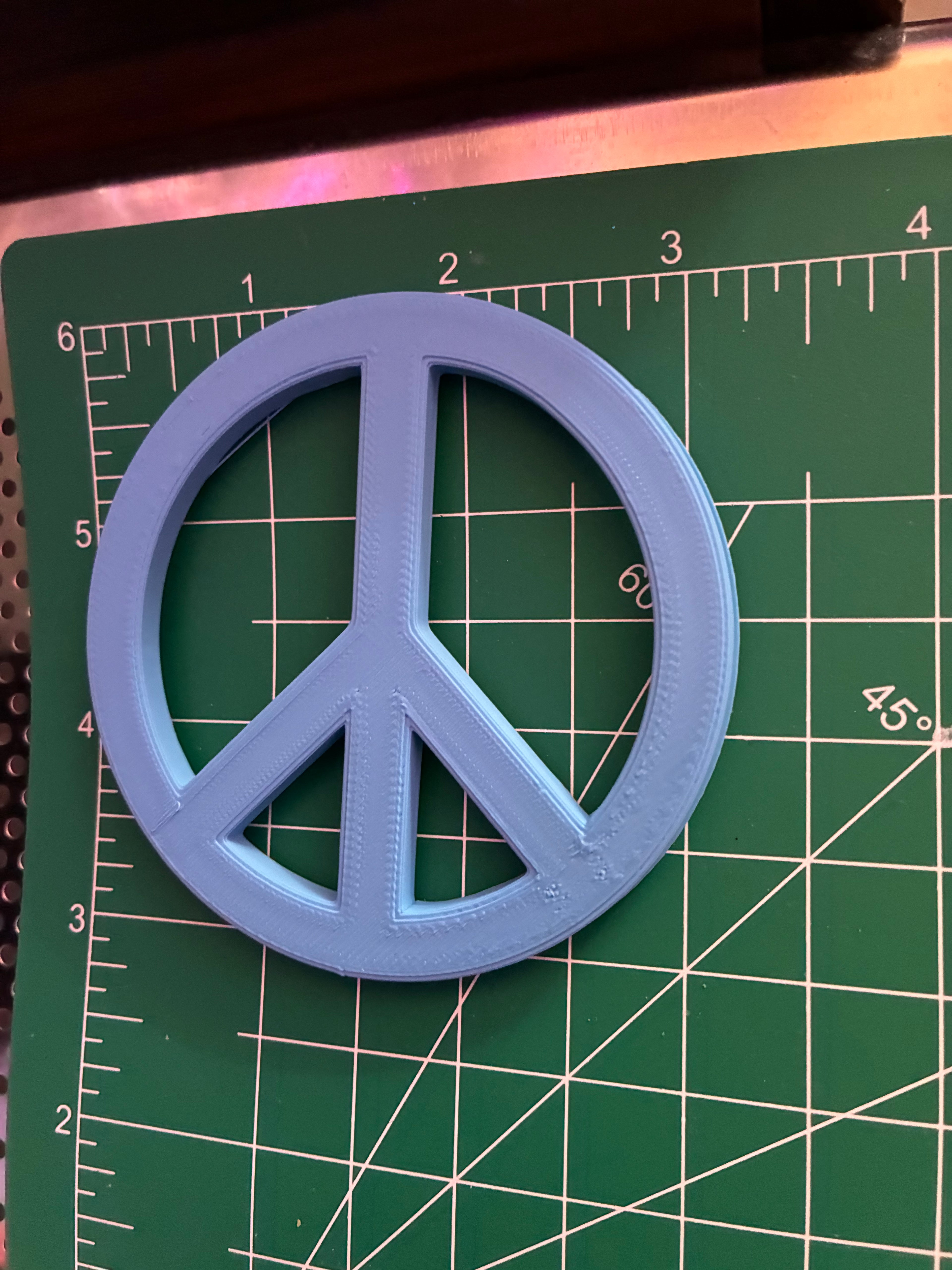 Peace Sign Coaster