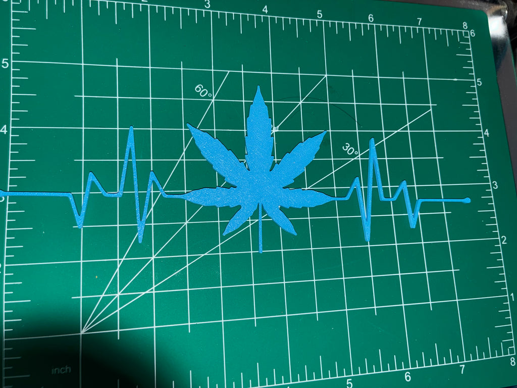 Weed Leaf Wall Art
