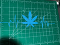 Weed Leaf Wall Art