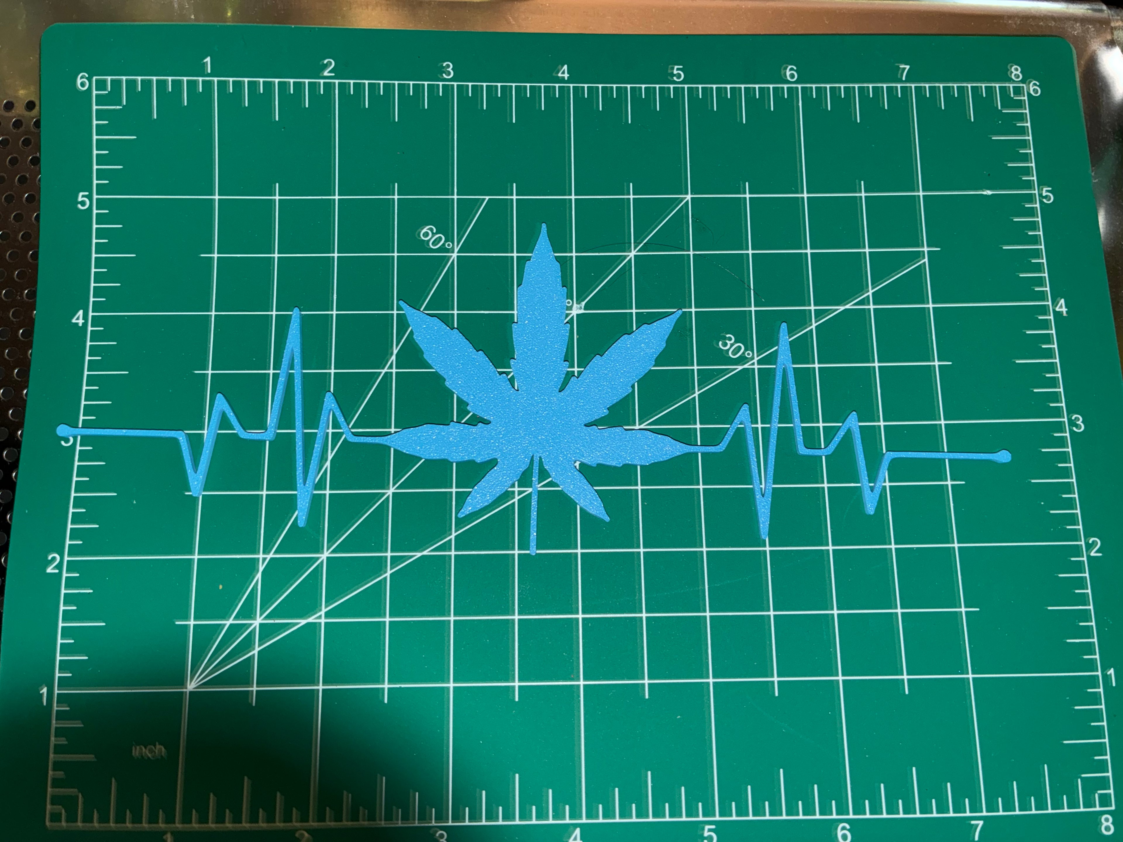 Weed Leaf Wall Art